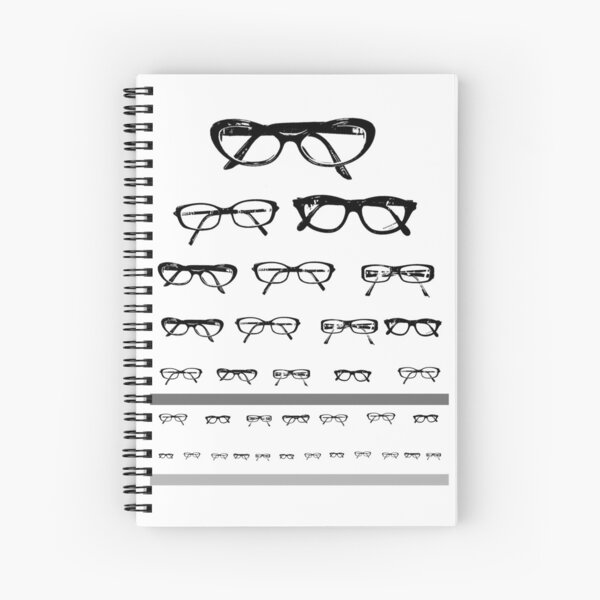 Item preview, Opticians Eye Chart of Glasses designed and sold by NineX-Customs.