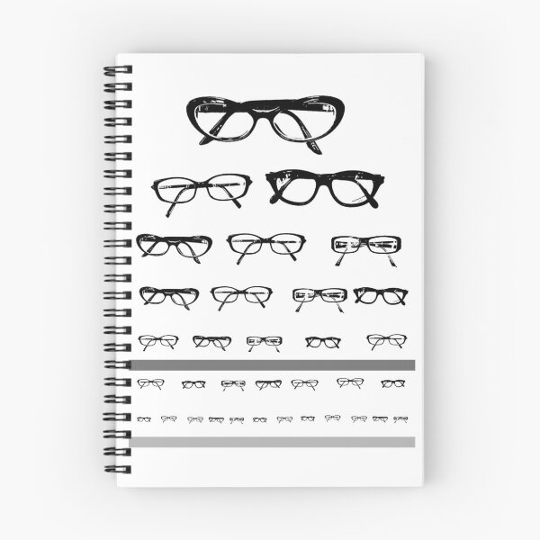 Item preview, Opticians Eye Chart of Glasses designed and sold by NineX-Customs.