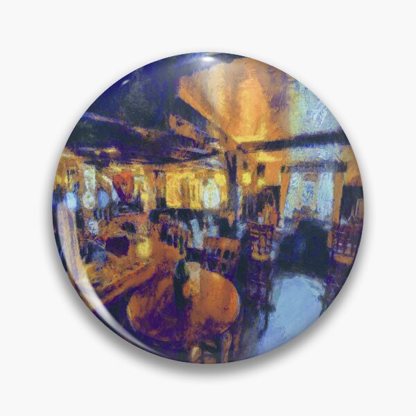 Item preview, English Country Pub Van Gogh Style designed and sold by Londonimages.