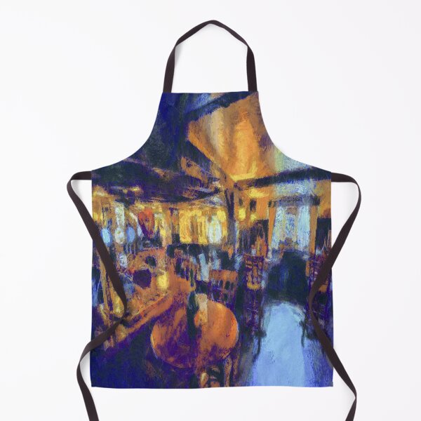 Item preview, English Country Pub Van Gogh Style designed and sold by Londonimages.