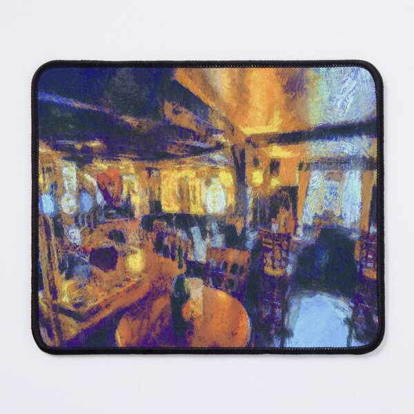 Item preview, English Country Pub Van Gogh Style designed and sold by Londonimages.