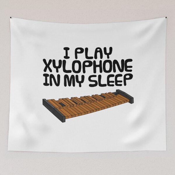 Item preview, I Play Xylophone In My Sleep, Percussionist Musician Funny designed and sold by doodlerob.