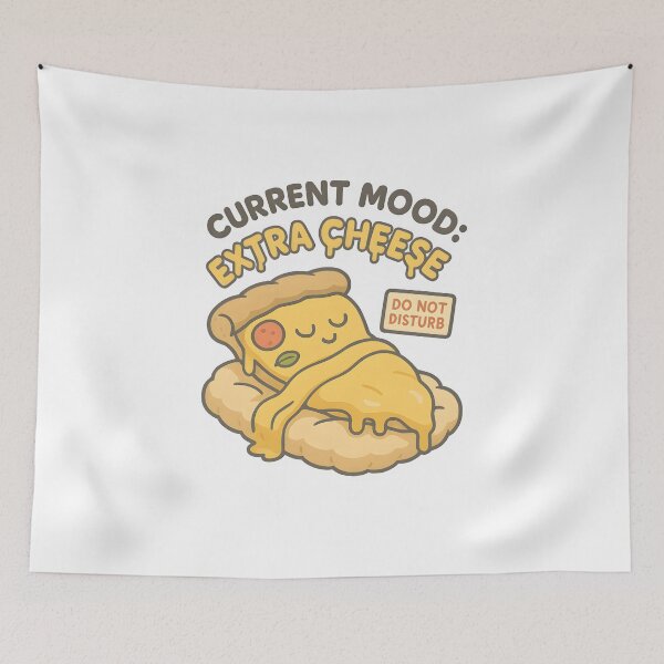 Item preview, Current Mood: Extra Cheese designed and sold by Uglyandcute.