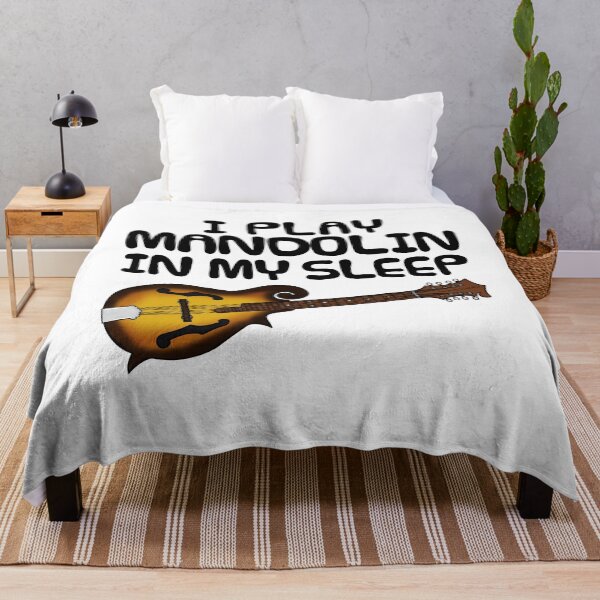 Item preview, I Play Mandolin In My Sleep, Mandolinist Folk Musician Funny designed and sold by doodlerob.