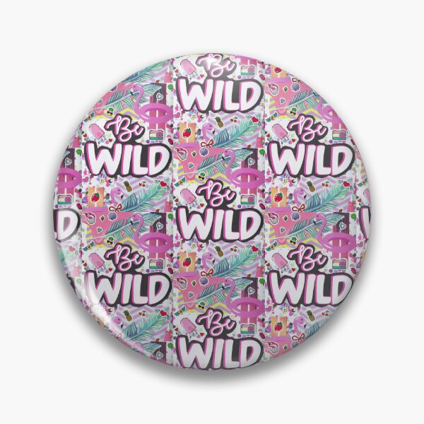Item preview, Be Wild Pink Scrapbook Page designed and sold by JCGair.