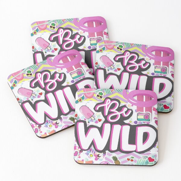 Item preview, Be Wild Pink Scrapbook Page designed and sold by JCGair.