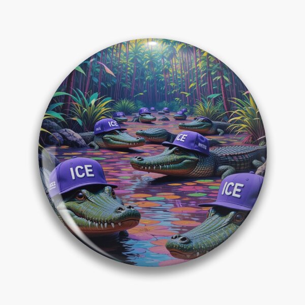 Item preview, Colorful Alligator Alcatraz Alligators designed and sold by cfbennettmedia.