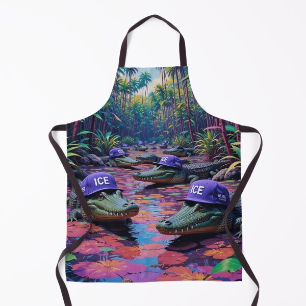 Item preview, Colorful Alligator Alcatraz Alligators designed and sold by cfbennettmedia.