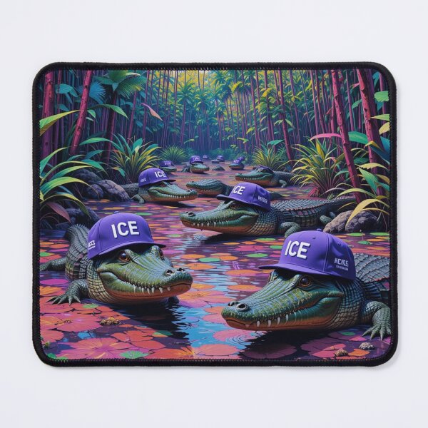 Item preview, Colorful Alligator Alcatraz Alligators designed and sold by cfbennettmedia.
