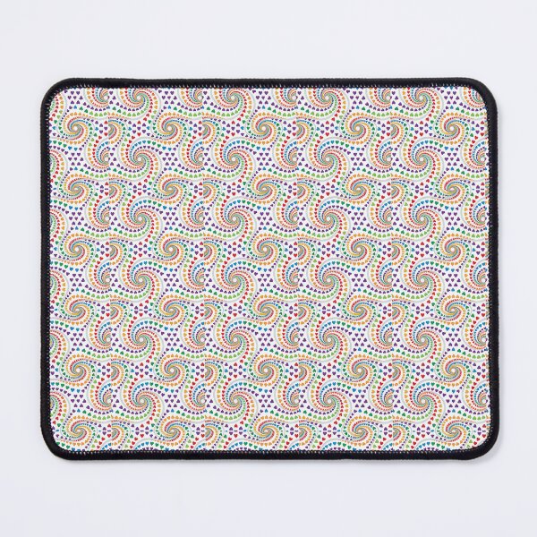 Item preview, Rainbow Heart Vortex Pattern - Swirling Love Design designed and sold by asliberry.