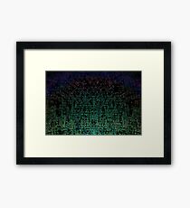 Computer Generated Graphics Framed Print