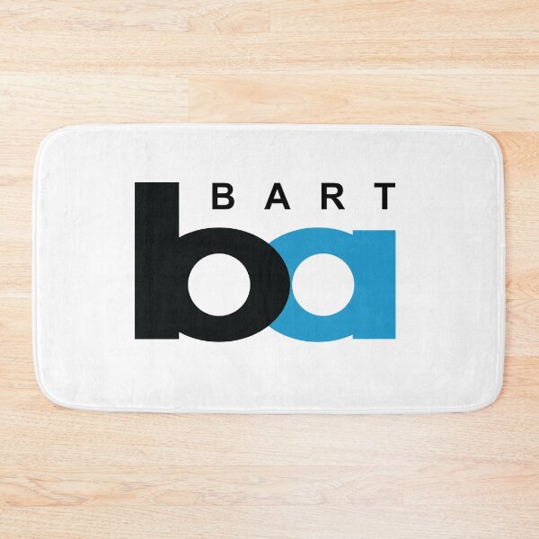 Item preview, BART - Bay Area Rapid Transit logo designed and sold by PIXEL POP DESIGNS - Beyond the Norm!.