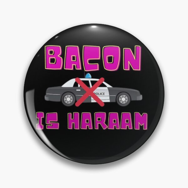 Item preview, Bacon is haraam designed and sold by ArtwithH.