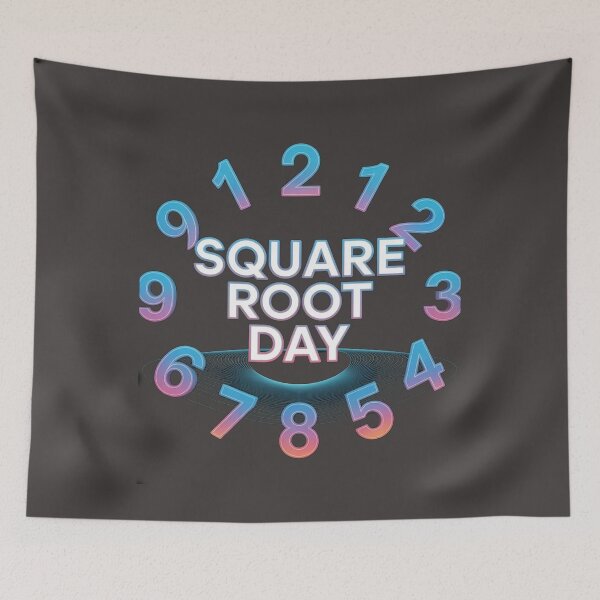 Item preview, Square Root Day Happy Square Root Day Celebration  It's Square Root Day Fun  Math Genius Square Root Day  Get Radical: Square Root Day designed and sold by MIMSCorneR.