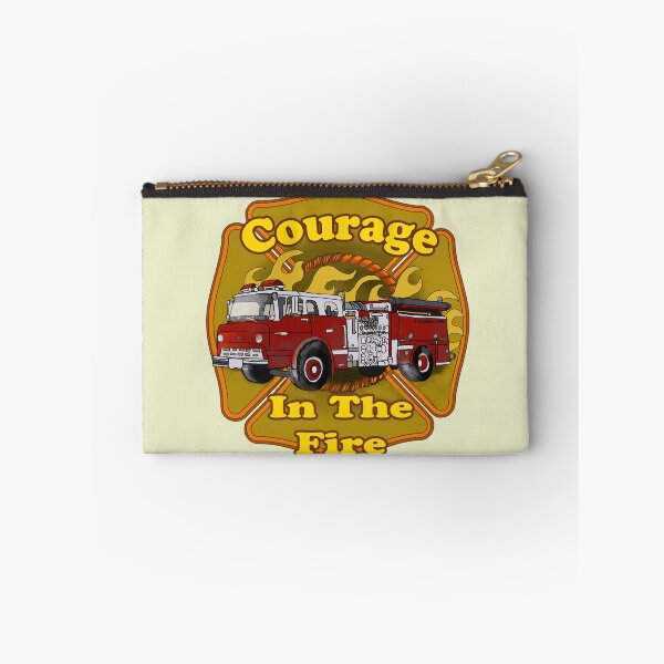 Item preview, Courage Firefighter Firetruck designed and sold by artmuvz.