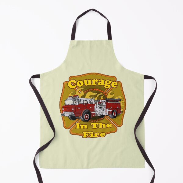 Item preview, Courage Firefighter Firetruck designed and sold by artmuvz.