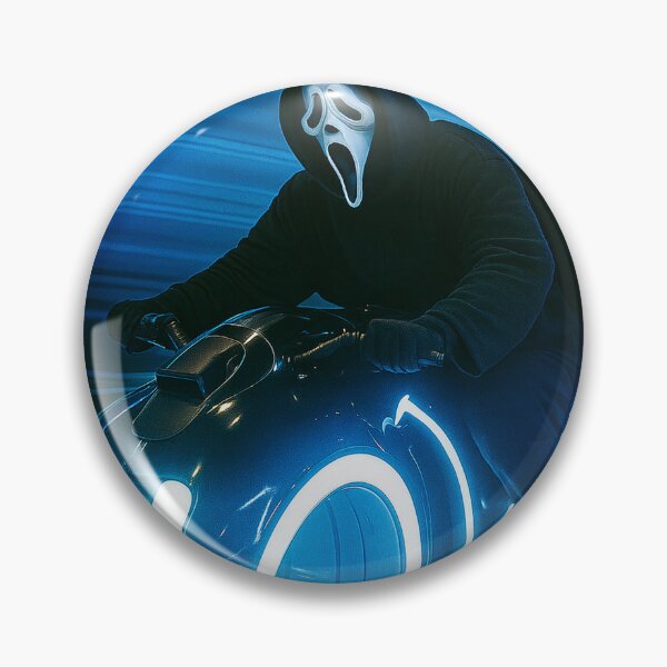Item preview, Ghostface in the Grid designed and sold by Theme Snark.