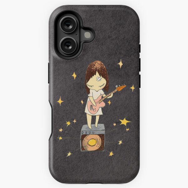 Item preview, Guitar Girl – Yoshitomo Nara Inspired Art for Alt Girls & Indie Souls designed and sold by Ren's Red.