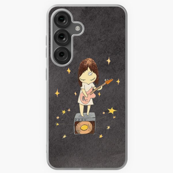 Item preview, Guitar Girl – Yoshitomo Nara Inspired Art for Alt Girls & Indie Souls designed and sold by Ren's Red.