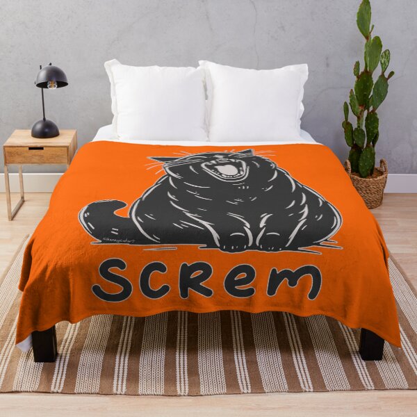 Item preview, Cat Screm designed and sold by KilkennyCat Art.