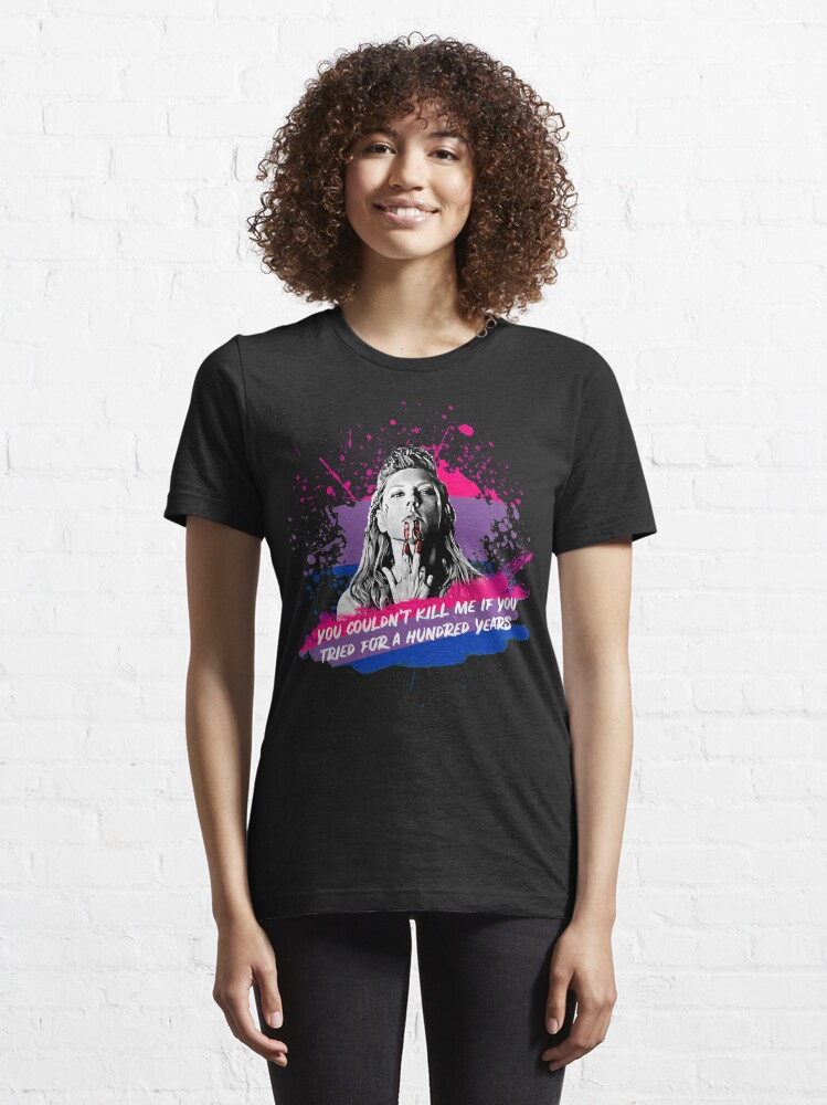 "Lagertha - Vikings - Katheryn Winnick" Essential T-Shirt for Sale by ...