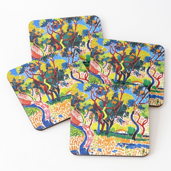 Item preview, Andre Derain - Trees at Collioure designed and sold by Jon-Baran.