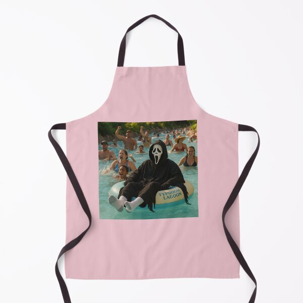 Item preview, Ghostface on the Lazy River designed and sold by Theme Snark.