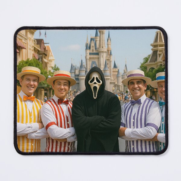 Item preview, Ghostface Poses with some Dapper singers designed and sold by Theme Snark.