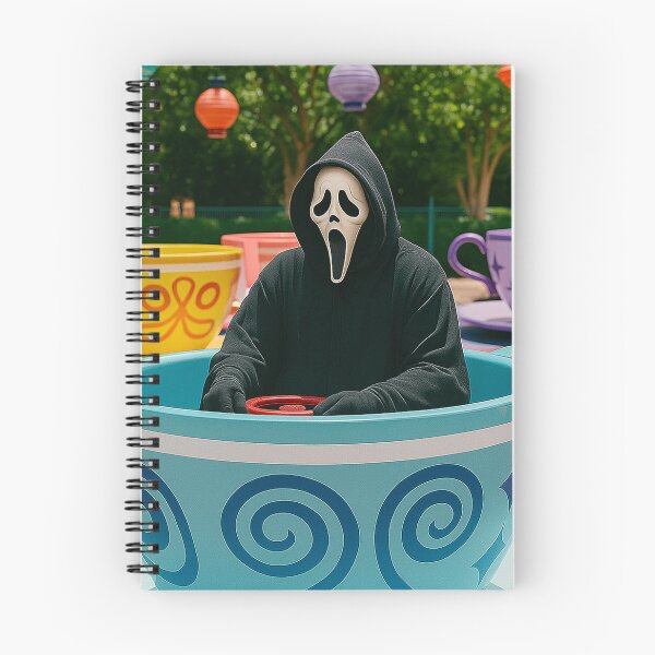 Item preview, Ghostface on the Teacups designed and sold by Theme Snark.