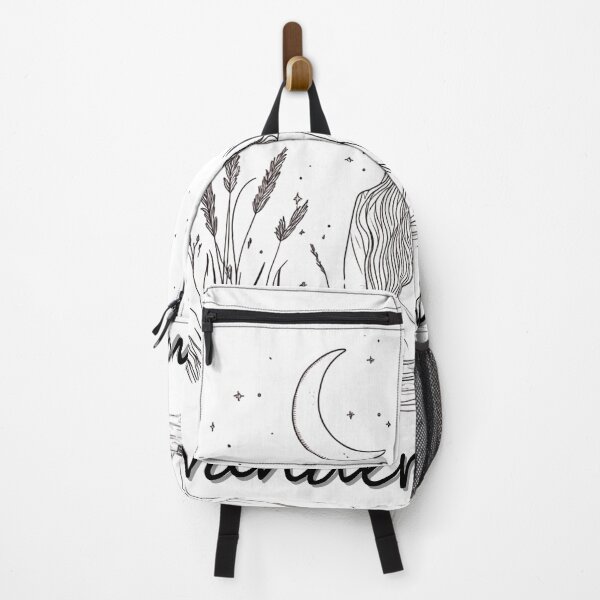 Item preview, Wander Woman – Peaceful Solo Camper Under Moonlight designed and sold by RoadNesters.