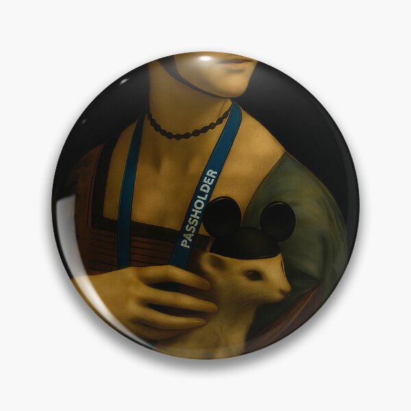 Item preview, Lady with an Annual Pass designed and sold by Theme Snark.
