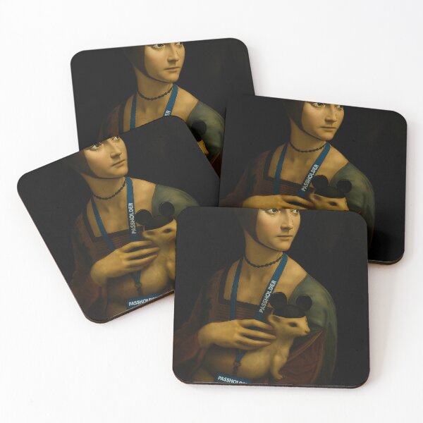 Item preview, Lady with an Annual Pass designed and sold by Theme Snark.