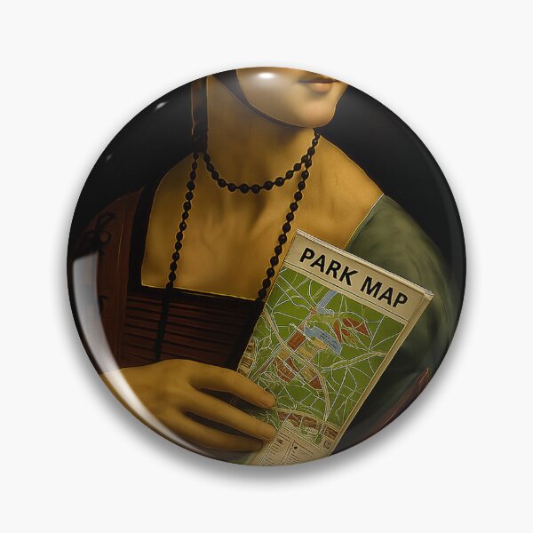 Item preview, Lady with a Map She’ll Definitely Ignore designed and sold by Theme Snark.