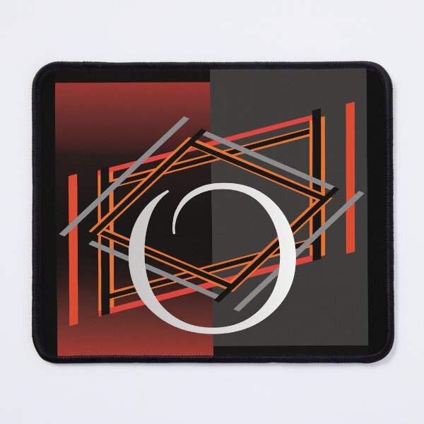 Item preview, Cool Initial Art Design O designed and sold by RGSMOOTHFINGER.