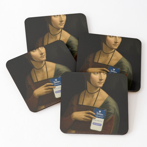Item preview, Lady with a Fast Pass designed and sold by Theme Snark.
