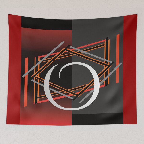 Item preview, Cool Initial Art Design O designed and sold by RGSMOOTHFINGER.