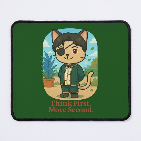 Item preview, Strategic Cat – Suo Inspired Chibi Design designed and sold by NyxVerse-Studio.