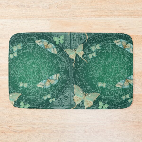 Item preview, Luna Moth on Emerald Green designed and sold by Catherine Holcombe.