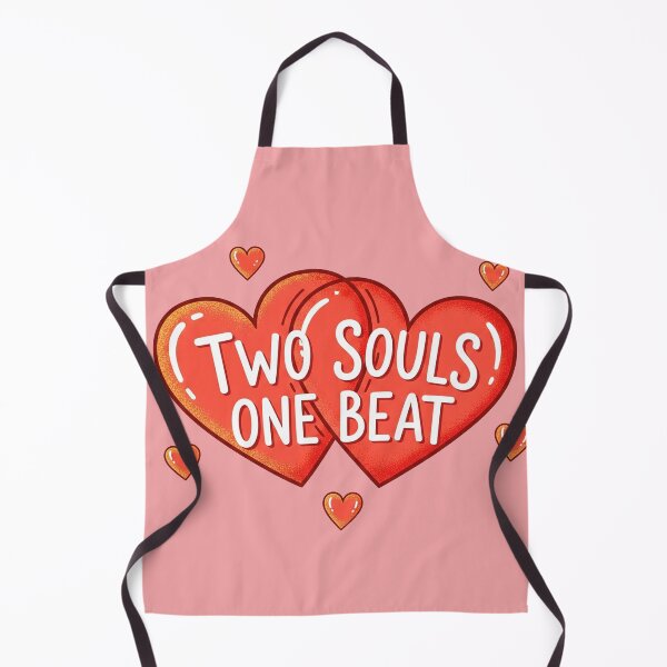 Item preview, Two Souls One Beat Interlocking Hearts designed and sold by Owcomm.