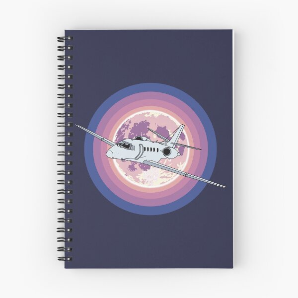Item preview, Cessna Citation Jet Flying at Night Aviation Design designed and sold by skye-studio.