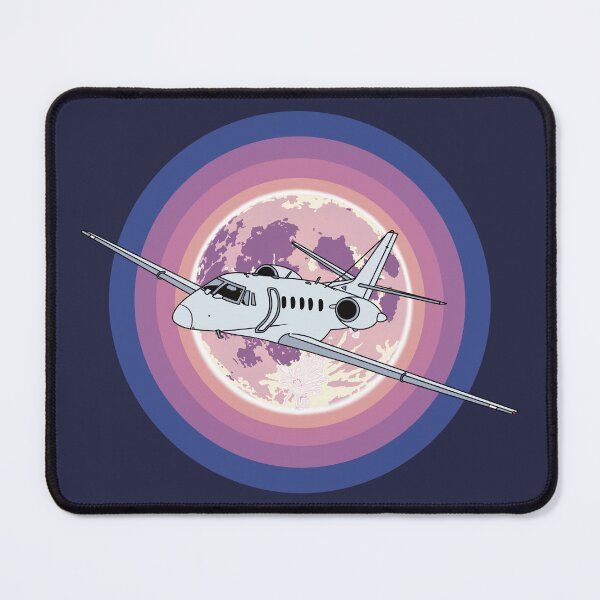 Item preview, Cessna Citation Jet Flying at Night Aviation Design designed and sold by skye-studio.