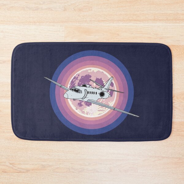 Item preview, Cessna Citation Jet Flying at Night Aviation Design designed and sold by skye-studio.