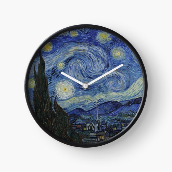 Starry Night - Van Gogh Clock