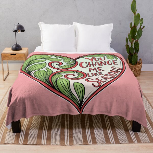 Item preview, You Change Me Like Seasons Heart Leaves designed and sold by Owcomm.