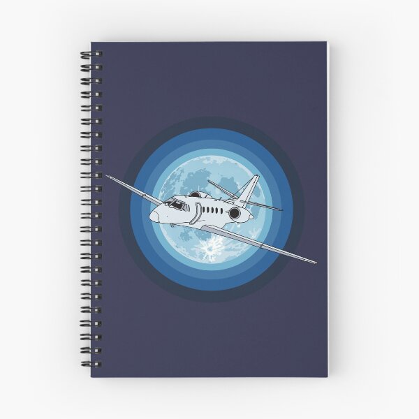Item preview, Cessna Citation Jet Flying at Night Aviation Design designed and sold by skye-studio.