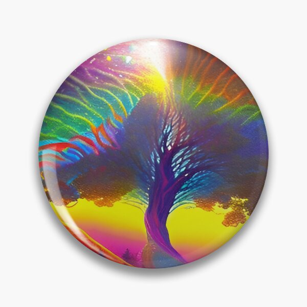Item preview, Psychedelic Cosmic Tree of Light designed and sold by Amr Siam.