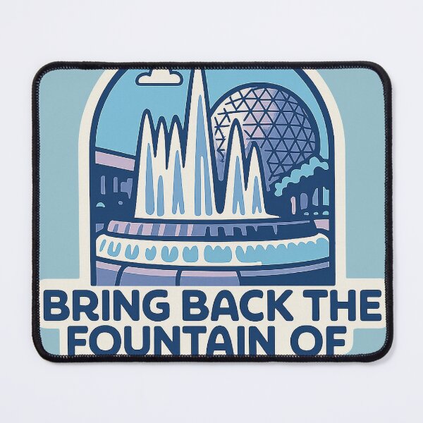 Item preview, Bring Back the Fountain of Nations (v2) designed and sold by Theme Snark.