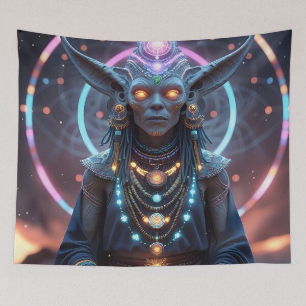 Item preview, Stellar Shaman designed and sold by AlienInkvasion.