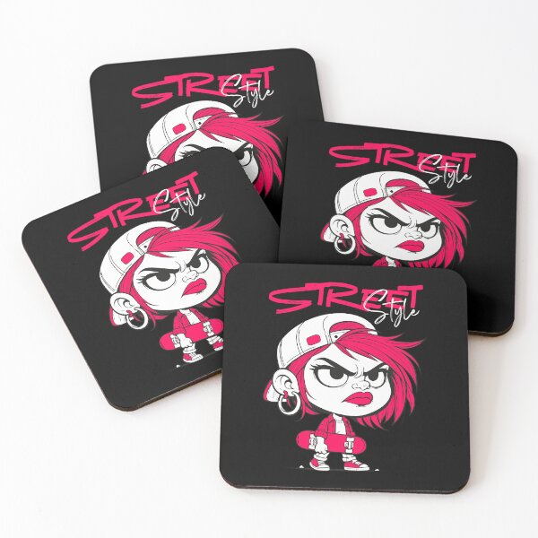 Item preview, Street Style – Chica Skater Rebelde designed and sold by AtuqStudio.