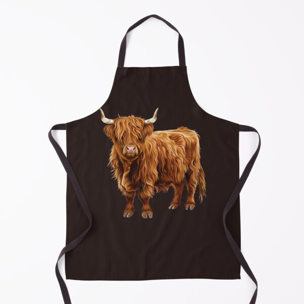 Item preview, highland cow, cow, farmer, farm, scottish, scotland, cattle, scottish cow designed and sold by happinesproject.